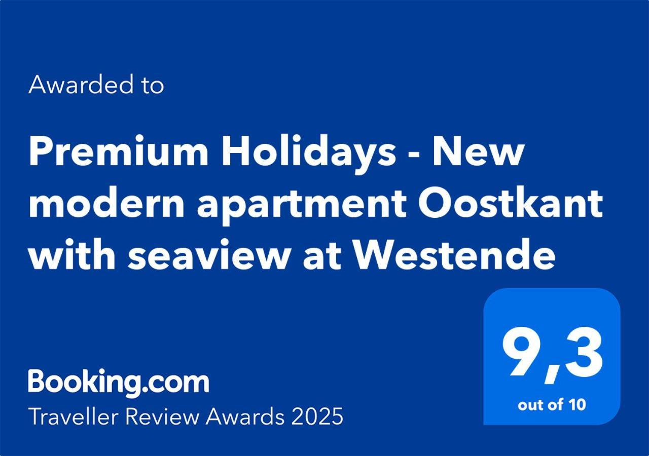 Premium Holidays - New Modern Apartment Oostkant With Seaview At Westende Миделкерк Экстерьер фото